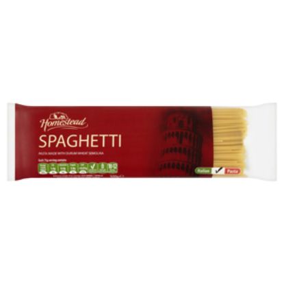 Picture of Homestead Pasta Spaghetti 500g x12 